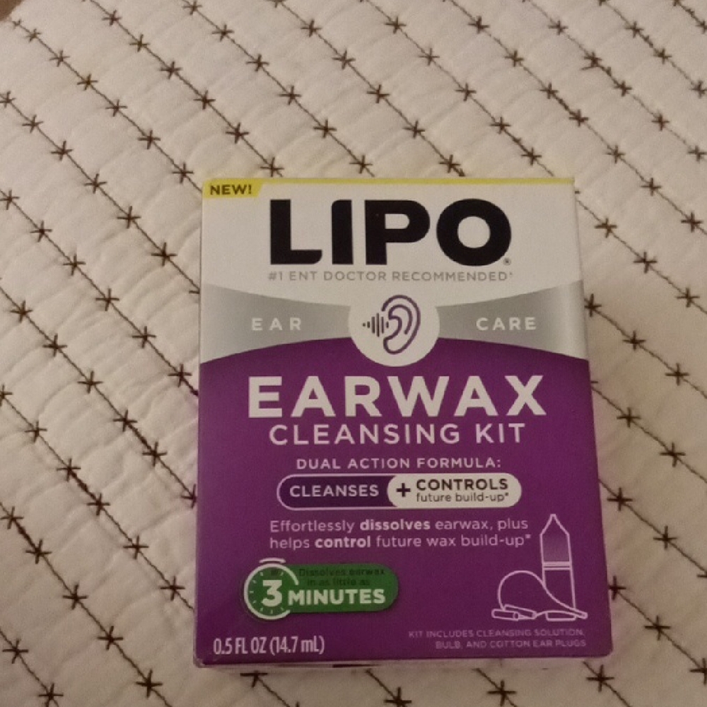 Purple Earwax Cleansing Kit
